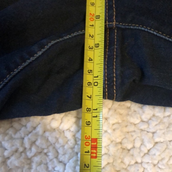 American Eagle Jeans skinny super stretch mid rise dark wash Sz 6R - Picture 8 of 9